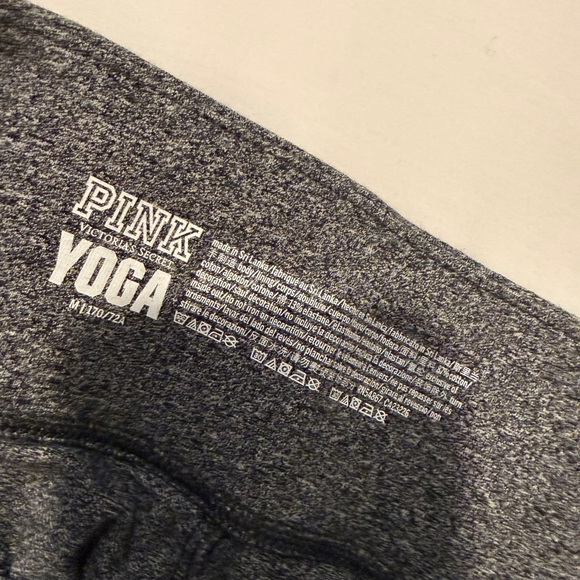PINK Victoria's Secret Charcoal Yoga Leggings - Picture 3 of 5
